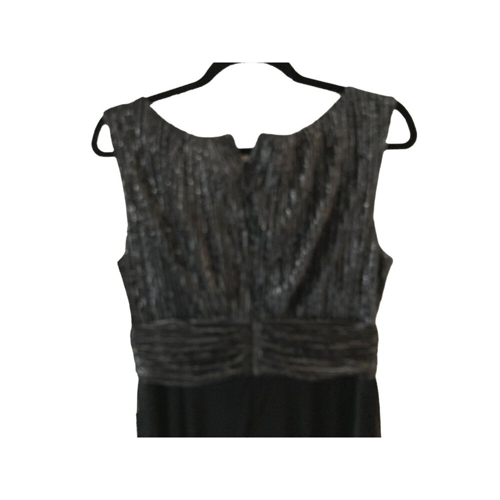 NWT Connected Petite Sleeveless V-Neck Metallic Jumpsuit 6P - Picture 5 of 10